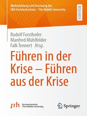 cover image of Führen in der Krise – Führen aus der Krise
